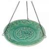 Hummingbird Ceramic Hanging Bird Bath