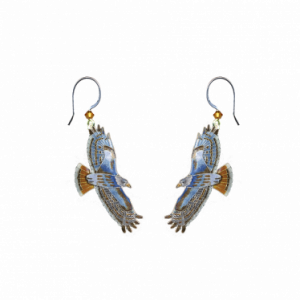 Redtail Hawk Earring with Wire