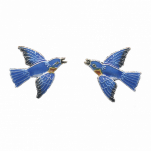 Bluebird Post Posts Earrings