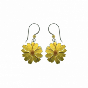 Daisy Flower Earrings With Wire